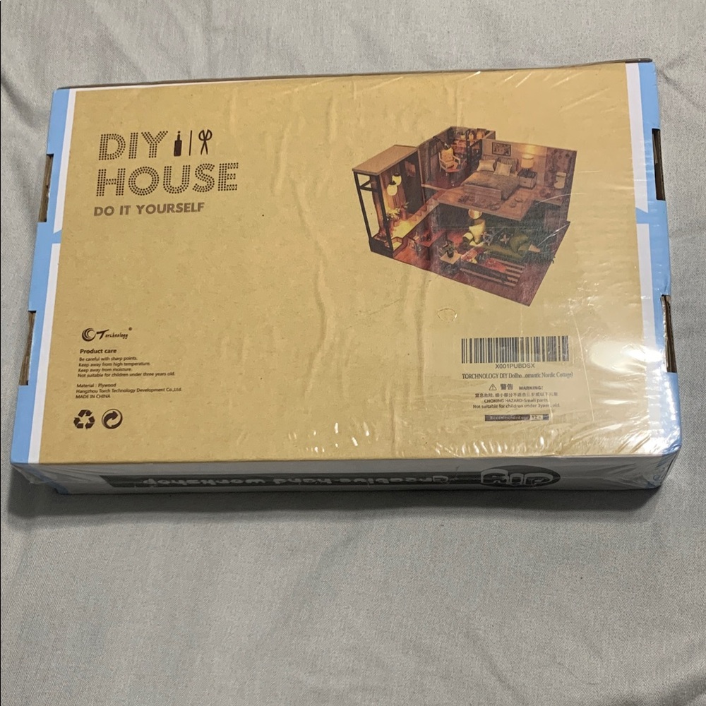 New in wrapper - DIY House Kit with Furniture and Decor